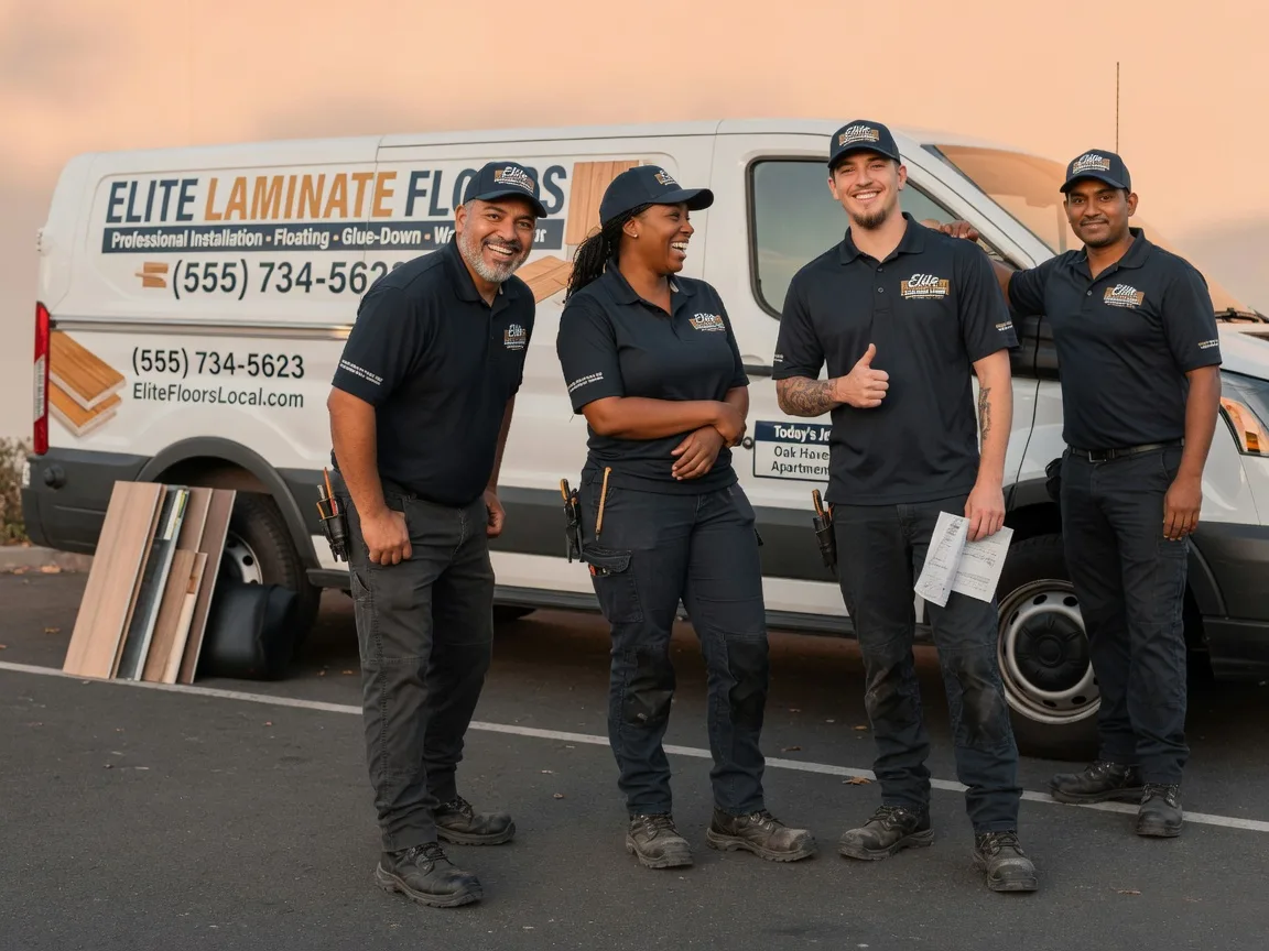 Laminate flooring installation company in Clyde, OH